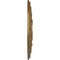 Ekena Millwork Baltimore Ceiling Medallion (Fits Canopies up to 5 1/2"), 15 3/8"OD x 4 1/4"ID x 1 1/2"P, Pale Gold CM15BAPAS - alternate 4